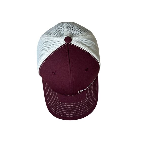 Richardson Flex Fit Hat No 172 Sz SM-MD Maroon White DUDE Customization - Picture 2 of 10